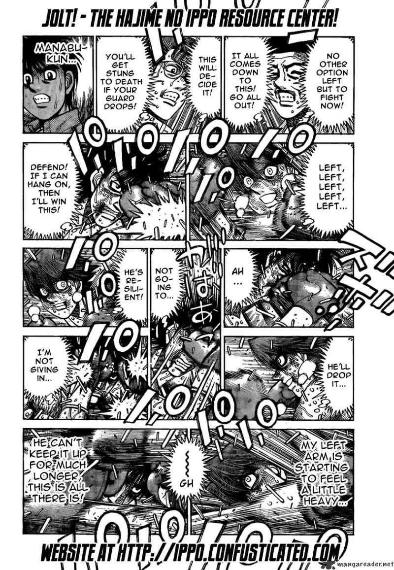 Hajime no Ippo: Fighting Spirit, Chapter 910 image 08